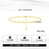 Pulsera Geométrica Cuadrada de Tubo Estilo Nuevo de Huasheng con Fragmentos Plateados de Moda, Tobillera Pequeña Cuadrada Minimalista Estilo Coreano