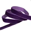 4.5m Piezas de Cinta de Terciopelo No Elástica de 10mm de Ancho para Pendientes Hechos a Mano DIY, Decoraciones de Ropa y Accesorios de Cinta