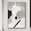 Pinturas decorativas de estilo abstrato moderno para salas de estar, corredores e hotéis; arte de parede de chão; murais de parede de fundo para sofá; arte de chão emoldurada