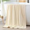 Bata de Toalla para Baño, Toalla Gaoyang Absorbente y Espesa, Bolsa de Microfibra Coral para Exfoliación de Salón y Peluquería, Secado Rápido y Absorbente