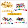 Cor unha dupla do pé unha de dois pés material diy feito à mão unha de chifre de carneiro produção infantil acessórios de papel colorido unha decorativa
