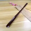 Calzador de madera maciza extra largo envío gratis calzador de mango largo usuario de zapatos mango de zapato cajón de zapatos usuario de zapatos perezoso levantador de zapatos