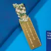 Marcadores de Libro de Pintura al Óleo con Temática de Amor, Marcadores de Metal Exquisitos de Alta Gama Van Gogh, Pequeños Regalos para el Inicio de Clases, Premios y Recompensas para Estudiantes de Primaria