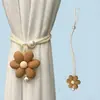 En Stock de Fábrica Transfronterizos Dibujos Animados Flor Crema Ajustables Sin Taladro Creativos Sin Instalación Alzapaños para Cortinas