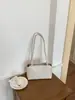Nova bolsa de axila de nicho de alta qualidade para mulheres no comércio exterior transfronteiriço, bolsa quadrada pequena texturizada, simples e fashion, bolsa de ombro para o dia a dia