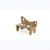 Soporte de Comedero Doble para Perros Transfronterizo con Base Extraíble de Madera Maciza para Comida y Agua de Gatos y Perros con Cubeta para Protección de Vértebras Cervicales