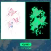 Pegatinas de Tatuaje de Mariposa Abstracta Luminosa y Colorida para Hombres y Mujeres, Impermeables y de Larga Duración, Brazos de Niños, Se Adaptan Naturalmente y Frescas