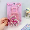 Goma de Borrar Maleta de Viaje Sanrio, Linda Goma de Borrar en Forma de Mini Maleta para Estudiantes, Borra Limpiamente con Menos Residuos, Papelería