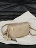 Bolso bandolera para mujer 2026 nuevo casual moda ligero versátil tipo sillín con un toque de alta gama, diseño estampado