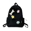 Mochilas para Alunos do Ensino Fundamental Anos 1-3, Mochilas Simples e Versáteis para Meninas, Bolsas de Viagem de Nylon Casuais Fofas