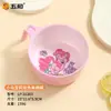 Vajilla de melamina Wuhe, tazones de una asa, vajilla infantil, platos y tazones divididos para comidas, tazones y tazas para jardín de infantes, hechos a medida
