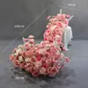 Cascada de Flores Artificiales Transfronteriza Colgante de Boda Arte Floral Decoración de Ventana Arreglo de Escenario de Boda Flores de Seda de Alta Densidad