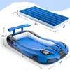 Cama de Viaje Inflable para Niños Pequeños Portátil para Siestas de Niños Pequeños y Niños Colchón Inflable Cama Inflable Portátil para Acampar al Aire Libre