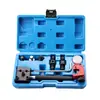 Kit Combinado de Ferramentas para Flarear Linhas de Freio de 9 Peças com Cortador Vermelho Expansor de Flareamento Cabeça de Cogumelo para Linha de Freio de Reparo Automotivo