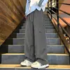 Pantalones de Esquí Impermeables con Forro de Terciopelo para Otoño e Invierno para Hombre, Marca de Moda, Pantalones Cargo Rectos Holgados para Exteriores, Pantalones Casuales Gruesos