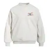 Sudadera con Bolsillo Lateral Estampado de Graffiti Pintado Cuello Redondo para Hombre Primavera/Otoño Holgada Estilo Callejero Americano ins Ropa Deportiva