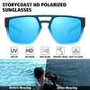 Nuevas Gafas de Sol Polarizadas Cuadradas Xy432 para Hombre, Deportes al Aire Libre, Ciclismo, Pesca al Aire Libre, Conductor, Conducción