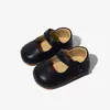 Sapatos de primavera e outono para bebês meninas de 0-1-2 anos, sapatos de princesa para crianças pequenas, respiráveis, antiderrapantes, com sola macia para caminhar