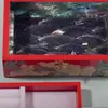 Caixa de joias de dote caixa de armazenamento pacote de material DIY caixa de madrepérola caixa de joias laca popular madrepérola estilo chinês madeira