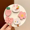 Pegatinas Mágicas de Dibujos Animados para Bebés, Pegatinas Mágicas para Flequillos de Bebé, Herramienta para Recoger el Cabello de Niñas, Pinzas para el Cabello, Accesorios para el Cabello