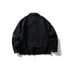 Ropa Vintage 2025 Otoño Nuevo Marca de Tendencia Retro Japonesa Color Sólido Chaqueta Casual de Trabajo para Hombre Abrigo Holgado