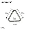 Anillo triangular de acero inoxidable, anillo de conexión triangular, accesorios de equipaje, accesorios de hardware, anillo triangular equilátero 304 316