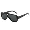 2023 Nova Moda Europeia e Americana Óculos de Sol de Armação Grande Óculos de Sol Poligonais Irregulares Personalizados Óculos Liso Liso Simples