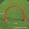 Puerta de fútbol pequeña para exterior puerta de fútbol de plástico equipo de entrenamiento de fútbol puerta de fútbol semicircular pequeña equipo de entrenamiento de fútbol