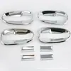 17 Piezas de modificación de muñeca de puerta Weiting adecuadas para Mercedes-Benz \VITO cubierta protectora del hueco de la manija de la puerta lentejuelas decorativas de la manija de la puerta M