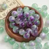Rose Sol Brillante Fino Cambia de Color Ojo de Gato Resina Perlas Hecho a Mano DIY Pulsera Collar Colgante Bolsa Cadena de Teléfono Accesorios