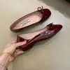 Primer Encuentro Zapatos de Ballet Rosa Nude 2026 Nuevo Francés Dulce Gentil Hada Lazo Belleza Impresionante