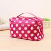 Nova bolsa de cosméticos feminina com letras, quadrada, de viagem, portátil, para armazenamento, necessaire, direto da fábrica