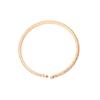 Pulsera de Cobre Geométrica Simple de Círculo Abierto para Nuevos Accesorios Transfronterizos Moda Elegante Diseño Nicho Sentido Redondo