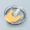 Tampa de Silicone à Prova de Vazamento com Canudo, Tampa Transparente para Copo de Gelo, 14-40oz, Fornecimento Exclusivo Transfronteiriço, Tampa Universal para Copo Térmico do Fabricante