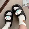 Novidade de Verão Estilo Eva Antiderrapante e Resistente ao Desgaste Chinelos para Dormitório Estudantil para Meninas, Leves, Confortáveis e Baratos Chinelos de Uma Tira Atacado