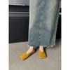 Mules Slip-On de Punta Cuadrada para Mujer, Zapatillas de Punta Cerrada Estilo Francés, Nueva Colección de Verano 2025