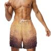 Pantalones Cortos Reductores de Edad para Hombre Verano Casual Sueltos Pantalones de Cinco Puntos para Hombre Moda Versátil de Longitud Media Pantalones de Playa Impresión Digital