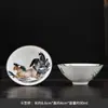 Copo Cônico de Porcelana Azul e Branca Sob Esmalte para Uso Doméstico, Xícara de Chá Kung Fu, Copo de Degustação, Xícara de Chá Pequena, Xícara de Conjunto de Chá, Porcelana Azul e Branca