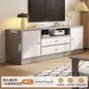 Mueble de TV de madera maciza para salas de estar pequeñas, nuevo mueble de almacenamiento moderno minimalista de pie para uso doméstico