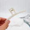 Estilo Coreano Simples Versátil 13cm Prendedor Grande de Garra Clip de Tubarão Gelatina Suporte Grampo de Cabelo Elegante Estilo Francês Celebridade da Internet Prendedor de Garra