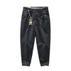 Calças Masculinas Retro High Street de Perna Reta Business Casual Nova Moda Tendência Ins Calças Longas Estilo Americano Calças Cargo