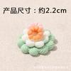 Nuevo color macarrón comida y juego diy hecho a mano accesorios para el cabello cuerda para la cabeza zapatos con agujeros pegatinas para refrigerador llavero accesorios de joyería