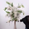 Flores Artificiais com Estames Realistas, Decoração Luxuosa de Alto Padrão para Pousadas, Sala de Estar, Recepção, Arranjos Florais para a Temporada de Formatura