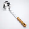 Espátula de Aço Inoxidável com Dois Garfos e Colher, Espátula para Wok Doméstica, Concha para Sopa, Espátula para Fritar, Colher Furada, Colher Curta para Arroz, Utensílio para Refogar e Fritar, Conjunto de Cinco Peças