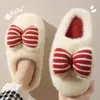 Pantuflas de algodón para mujer 2026 nuevo modelo para otoño e invierno, cálidas, forradas de felpa, suela gruesa, antideslizantes, silenciosas para interior del hogar, pantuflas de algodón