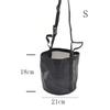 Bolsa para heno de caballo para alimentación se puede colgar cuello ajustable exterior alimentación lenta bolsa para heno de caballo conveniente ganado vacuno y ovino bolsa de paja para caballo
