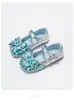 Sapatos Femininos, Sapatos de Princesa de Cristal para Crianças, Novo Estilo Primavera e Verão 2026, Sapatos Pequenos de Couro, Sapatilhas para Bebês