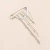 Joyería Transfronteriza Europea y Americana, Broche de Borla de Perla Artificial Elegante y Sencillo, Pin Versátil Estilo Lujo Ligero, Accesorio para Traje