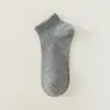 Meias Femininas 100% Algodão para Primavera e Verão, Finas, Respiráveis, Absorventes de Suor, Meias de Cano Médio, Meias Curtas Versáteis, Meias Sem Costura, Meias Zhuji