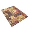 Tapetes de Chão para Banheiro Estilo Americano com Azulejo, Tapetes de Chão Absorventes de Lama de Diatomáceas, Resistentes a Manchas Domésticas, Tapetes Antiderrapantes de Fácil Manutenção, Tapetes Laváveis para Pés